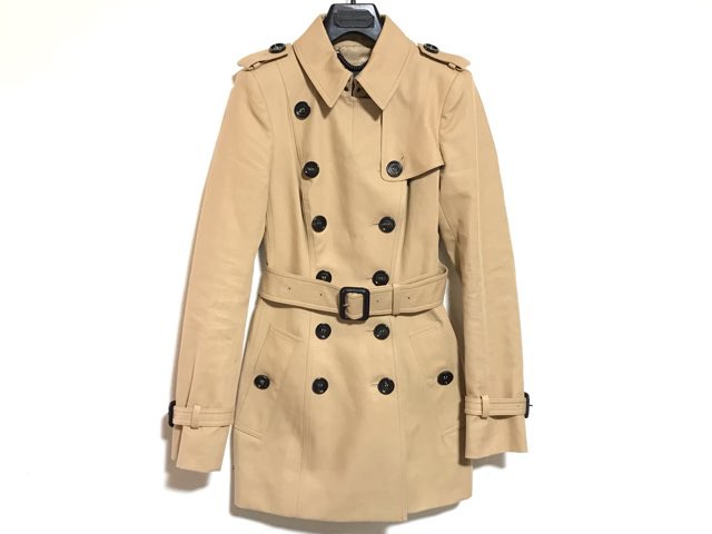 春のコレクション バーバリープローサム Burberry Prorsum トレンチコート Prorsum サイズ38 M トレンチコート レディース サイズ38 ライトブラウン 長袖 春 秋 2102 はなくら鞄バッグ財布専門店 B5517e07 Acquamarao Com Br