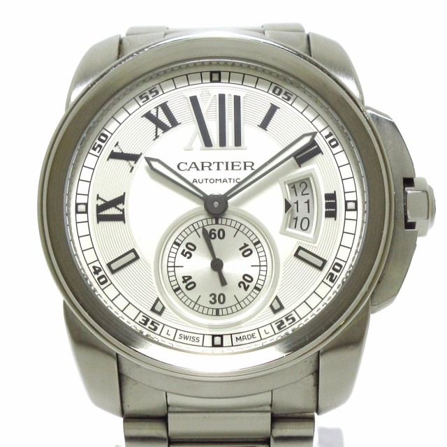 カルティエ Cartier 美品 カリブルドゥカルティエ W7100015 メンズ シルバー【中古】20210514