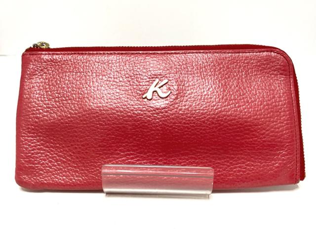 キタムラ Kitamura K2 長財布 レディース レッド L字ファスナー レザー 中古 の通販はau Pay マーケット ブランディア Au Pay マーケット店 商品ロットナンバー