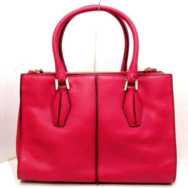 通販豊富な トッズ PAY マーケット - ブランディア au PAY マーケット店|商品ロットナンバー:495717929 TOD'S トートバッグ レディース Dバッグ ピンク レザー20210313の通販はau 定番最新作