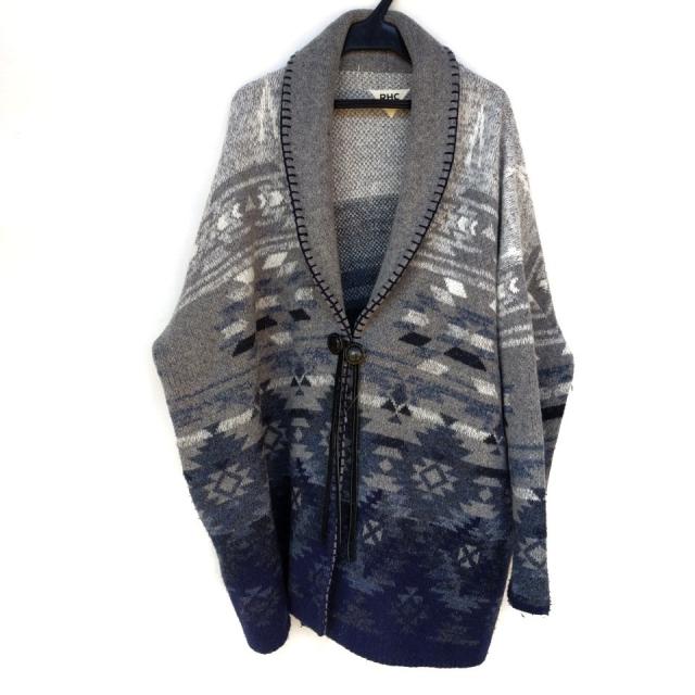 今だけ限定価格 ロンハーマン Ron Herman コート メンズ ダークネイビー ダークグレー グレー 長袖 ニット 冬 驚きの値段 Www Iacymperu Org