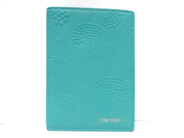 訳ありセール格安 ティファニー Tiffany Co 手帳 レディース 美品 ティファニーブルー パスポートケース 型押し加工 レザー 爆安プライス Bayounyc Com