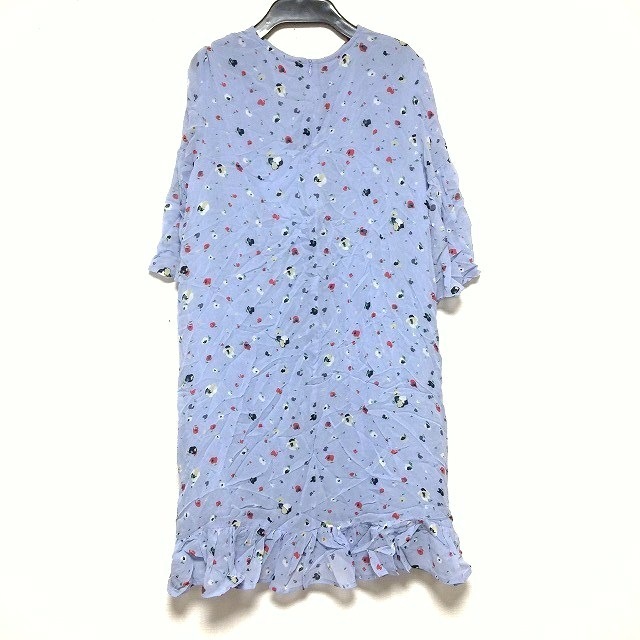 人気正規品 ガニー ライトブルー×白×マルチ クルーネック/長袖/ロング/花柄20210611の通販はau PAY マーケット - ブランディア au PAY マーケット店|商品ロット GANNI ワンピース サイズ36 S レディース 美品 - 在庫大人気