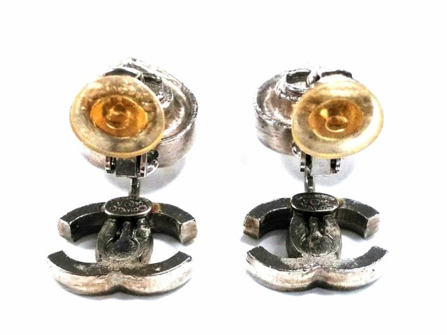 ジャンル⇕ シャネル PAY マーケット - ブランディア au PAY マーケット店｜商品ロットナンバー：506897682 CHANEL レディース ココマーク 金属素材×ジルコニア シルバー×クリア ハート20210601の通販はau ↠メッキ