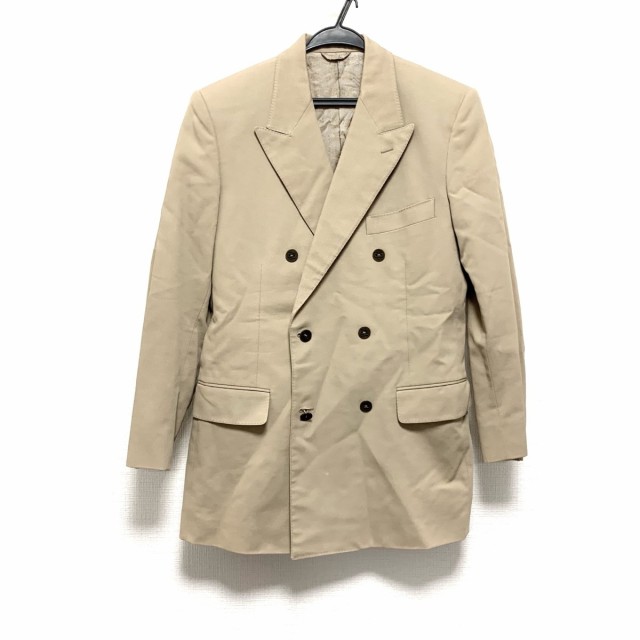 超人気の バーバリー Burberry サイズ46 Xl メンズ ベージュ 長袖 肩パッド 春 秋 人気絶頂 Olsonesq Com