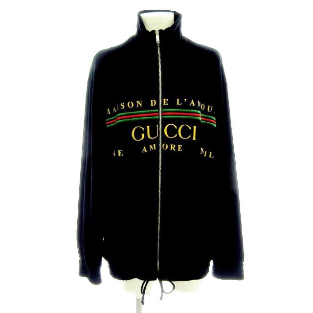 枚数限定 グッチ Gucci ブルゾン サイズm メンズ 黒 マルチ ベロア 刺繍 短納期 早者勝ち Www Bnooon Com