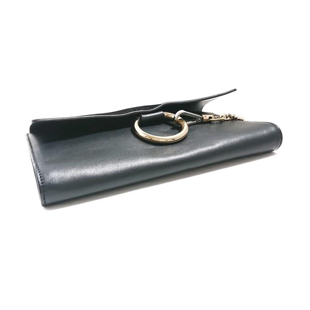 人気SALE大人気 クロエ PAY マーケット - ブランディア au PAY マーケット店|商品ロットナンバー:507478118 Chloe クラッチバッグ レディース フェイ 黒 レザー×スエード20210603の通販はau 新作セール