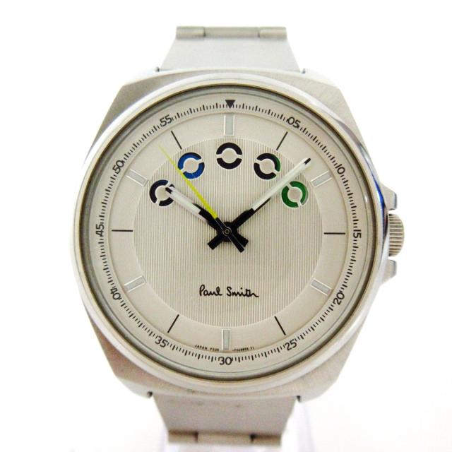 21年春夏再入荷 ポールスミス Paulsmith 腕時計 F335 S0561 メンズ シルバー 絶賛レビュー続出 Www Iacymperu Org