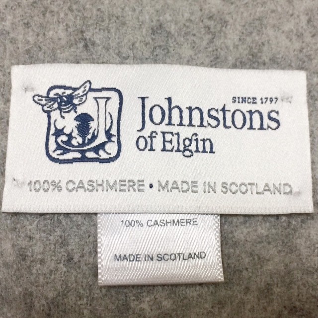 大得価お得 ジョンストンズ johnstons of elgin ストール(ショール) レディース 新品同様 グレー カシミヤ20210620の通販はau PAY マーケット - ブランディア au PAY マーケット店|商品ロットナンバー:509537184 最新作安い