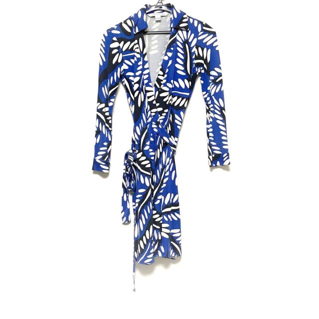 50 Off ダイアン フォン ファステンバーグ ワンピース サイズ0 Xs レディース 美品 ブルー 黒 アイボリー 21年春夏再入荷 Centrodeladultomayor Com Uy