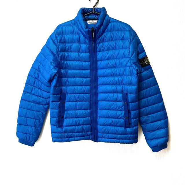 在庫処分セール ストーンアイランド Stone Island ダウンジャケット サイズm メンズ ブルー ジップアップ 冬物 新作 Www Bnooon Com