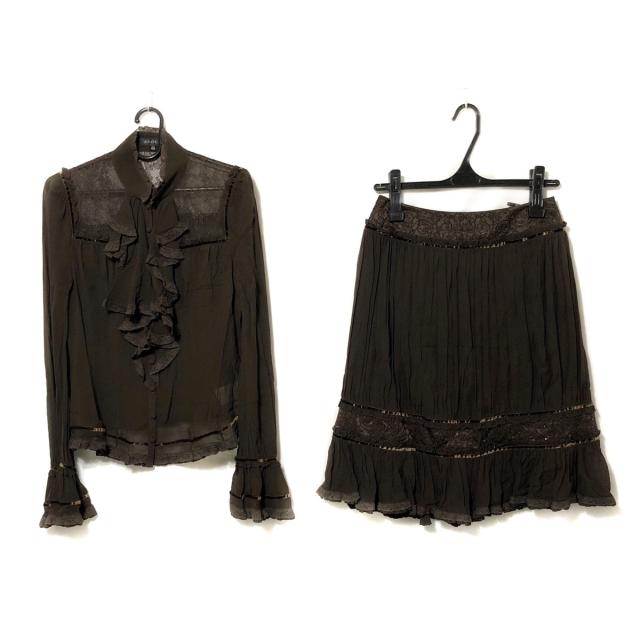 Sale 公式通販 エポカ Epoca ワンピースセットアップ サイズ40 M レディース ダークブラウン シルク 格安人気 Design Tours Com