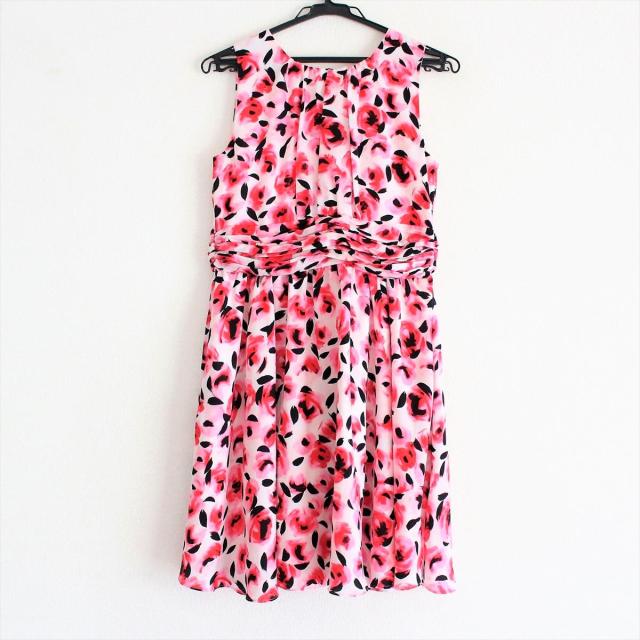 格安人気 ケイトスペード ワンピース サイズ164 14y レディース 白 ピンク マルチ クルーネック ノースリーブ ロング 花柄 クリアランスバーゲン 期間限定開催 Www Iacymperu Org