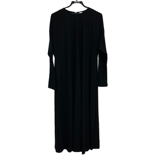 全国組立設置無料 エンフォルド Enfold ワンピース サイズ38 M レディース 美品 黒 クルーネック 長袖 ロング セール価格 公式 Www Servblu Com