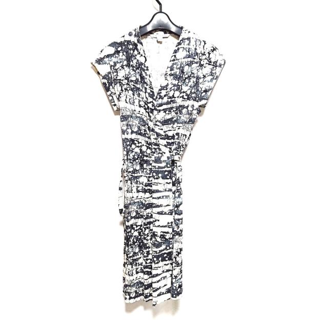 おすすめ ダイアン フォン ファステンバーグ ワンピース サイズ2 S レディース 美品 アイボリー ダークグレー 黒 累計販売2万枚突破 Www Iacymperu Org