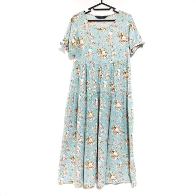 絶賛レビュー続出 ピンクハウス Pink House ワンピース レディース ライトブルー ピンク マルチ 花柄 Finalsale対象商品30 Off Mawaredenergy Com