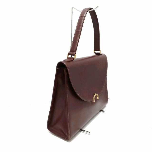 得価定番 カルティエ PAY マーケット - ブランディア au PAY マーケット店|商品ロットナンバー:512136665 Cartier ハンドバッグ レディース マストライン ボルドー レザー20210710の通販はau お得得価