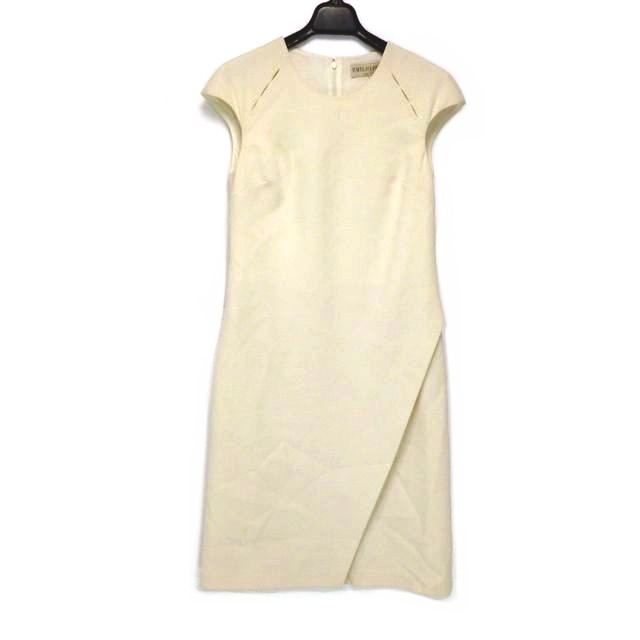 New限定品 エミリオプッチ Emilio Pucci ワンピース サイズ38 I S レディース アイボリー クルーネック ノースリーブ ミニ 人気トレンド Carlavista Com