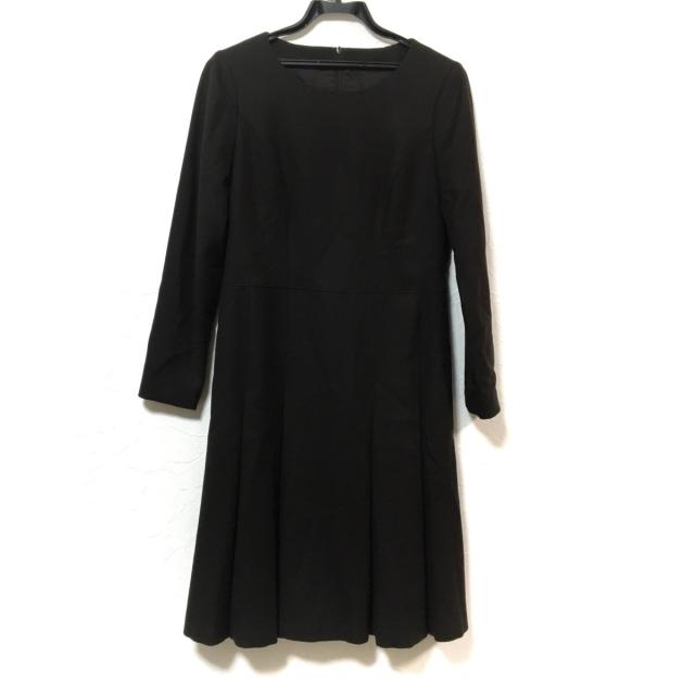 セール30 Off ロシャス Rochas ワンピース サイズ9 M レディース 美品 ダークブラウン クルーネック 長袖 ロング 値下げ Carlavista Com