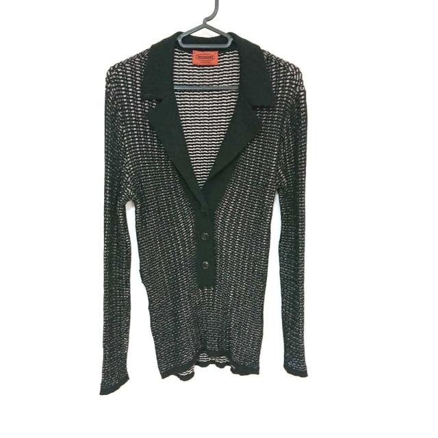 セール開催中 ミッソーニ Missoni 長袖セーター サイズ46 L レディース 美品 黒 ピンクゴールド テーラードカラー ニット 初回限定 Arnabmobility Com