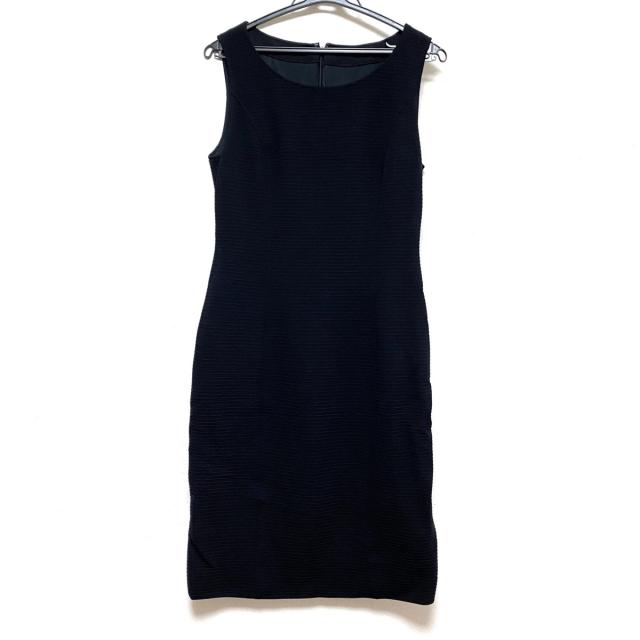 激安特価 ミスアシダ Miss Ashida ワンピース サイズ11 M レディース 美品 黒 ノースリーブ ひざ丈 爆安セール Carlavista Com