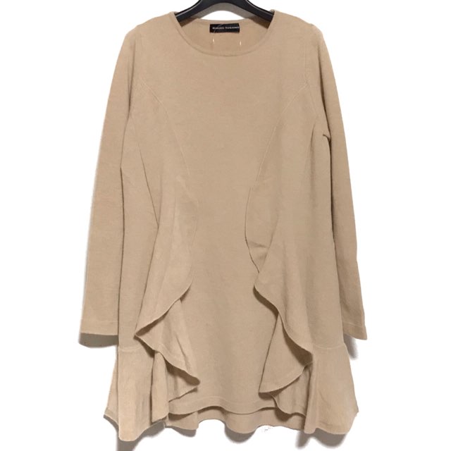 春バーゲン 特別送料無料 ヒロココシノ Hiroko Koshino ワンピース サイズ38 M レディース ベージュ 長袖 ひざ丈 ニット Sale 公式通販 Centrodeladultomayor Com Uy