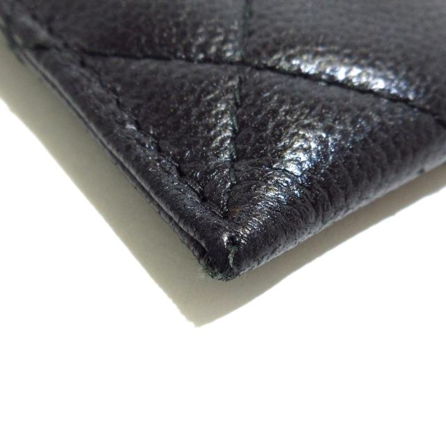 正規店定番 シャネル CHANEL カードケース レディース 美品 Vステッチ(シェブロン),マトラッセ 黒 ココマーク キャビアスキン20210701の通販はau PAY マーケット - ブランディア au PAY マーケット店|商品ロッ 超激安新作