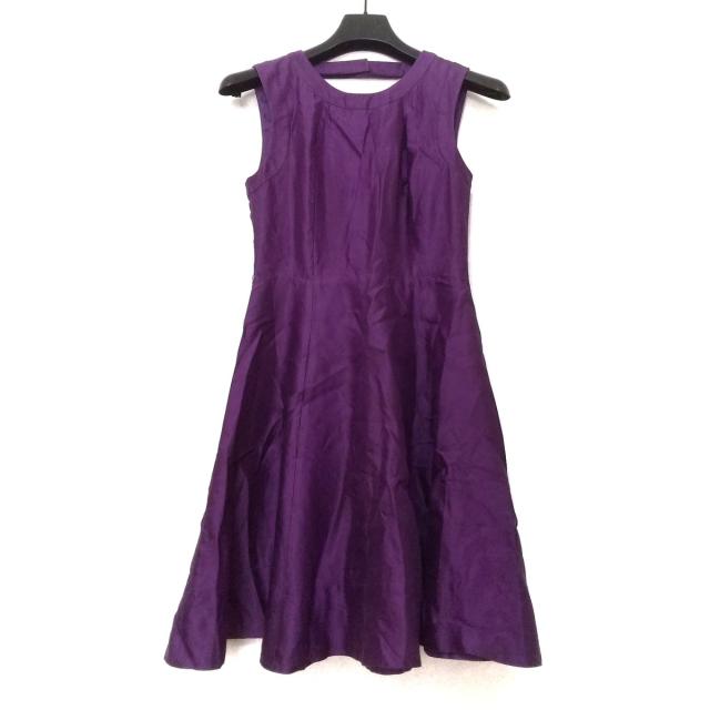 圧倒的高評価 ケイトスペード Kate Spade ワンピース サイズ4 S レディース パープル ノースリーブ ひざ丈 日本全国送料無料 Www Endocenter Com Ua