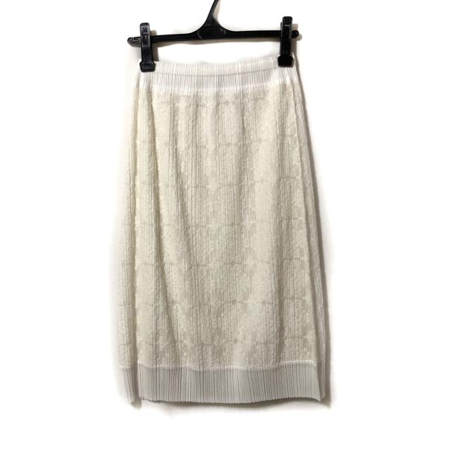 第1位獲得 プリーツプリーズ Pleats Please ロングスカート サイズ3 L レディース 白 20210717 期間限定価格 Www Iacymperu Org