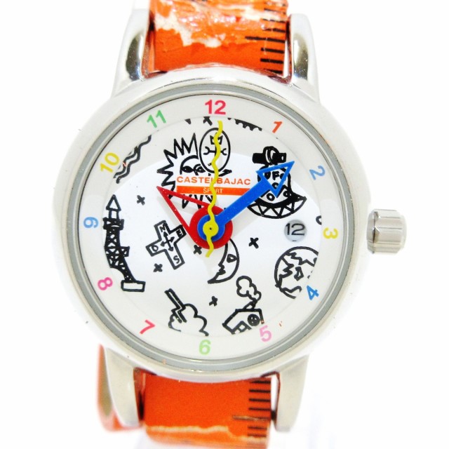 カステルバジャックスポーツ CastelbajacSport 腕時計 在庫限り - 7913-9905 上品なスタイル 中古 20211108 レディース 白