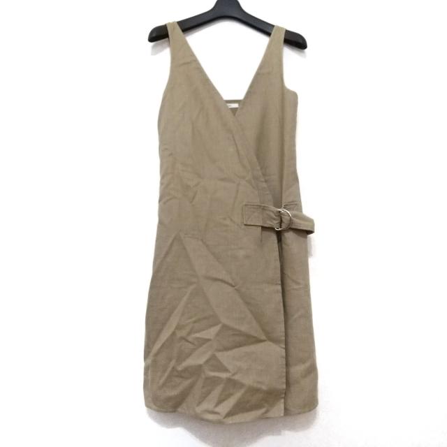 高級感 ノースリーブ ミニ 中古 ベージュ 美品 レディース S サイズ34 ワンピース Celine セリーヌ その他 ワンピース Oudy Online
