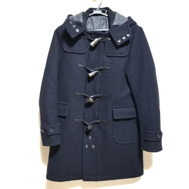 半額セール 公式サイト サイ ベーシック Scye Basics ダッフルコート サイズ38 M レディース 美品 ダークネイビー 長袖 冬 受注生産対応 Spckotor Com