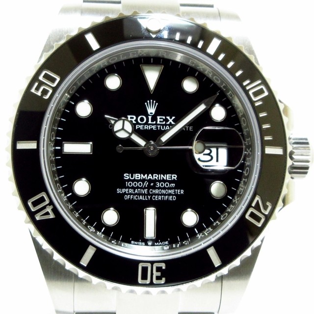 ロレックス ROLEX 腕時計 美品 サブマリーナデイト 126610LN メンズ 黒【中古】20220608