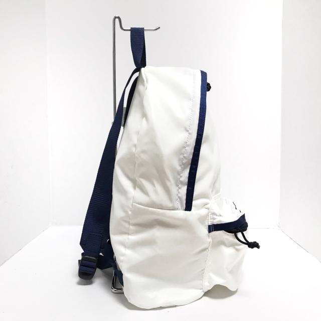 男女兼用 リュックサック Porter 吉田 ポーター レディース ナイロン 中古 白 ネイビー バックパック リュック Pinellaspowerwashing Com