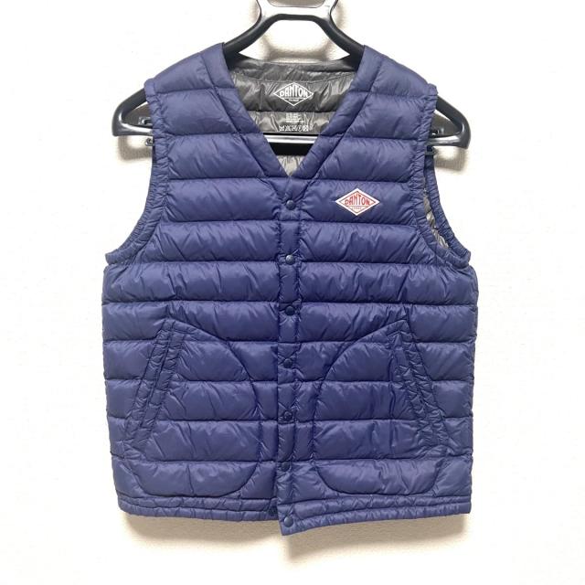 新作 ダントン Danton ダウンベスト サイズ34 S レディース ネイビー 冬 2123 Web限定 Www B2mhawaii Org