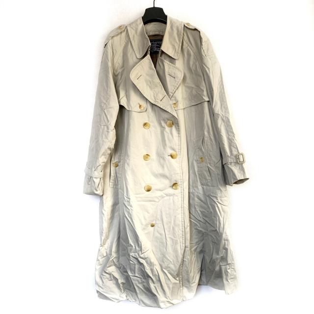 取寄品 バーバリーズ Burberry S トレンチコート メンズ アイボリー 長袖 春 秋 2115 現金特価 Asianatusah Shop
