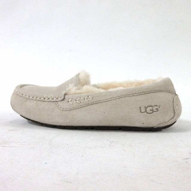 アグ UGG スリッポン レディース - 3312 アイボリー ムートン【中古】20220708