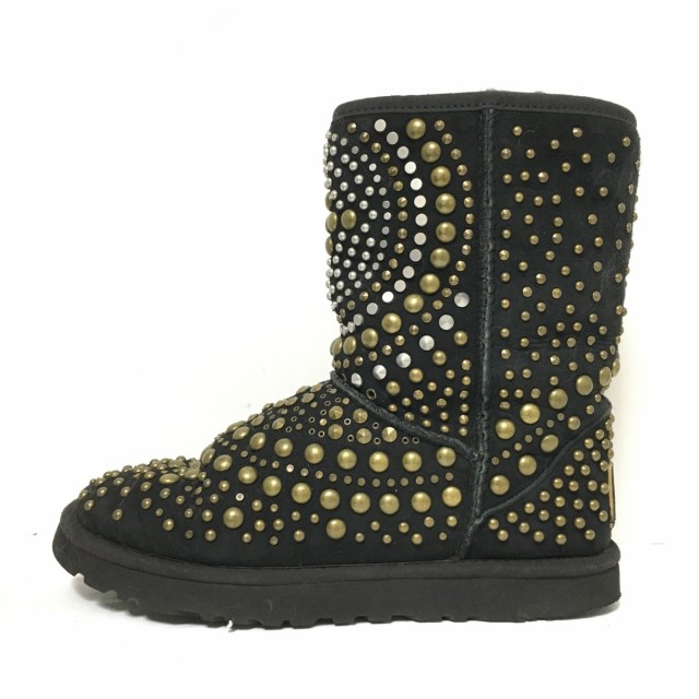 売り出し廉価 アグ UGG ショートブーツ 24 レディース マンダ 3042 黒 スタッズ/JIMMY CHOOコラボ ムートン20220216 売り出し廉価 アグ UGG ショートブーツ 24 レディース マンダ 3042 黒 スタッズ/JIMMY CHOOコラボ ムートン20220216
