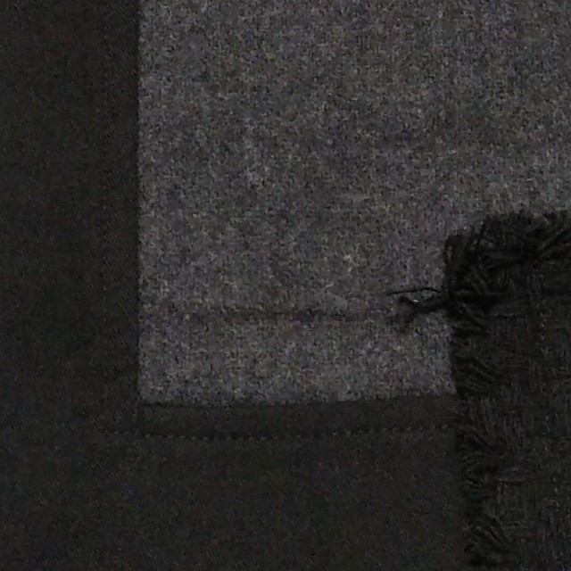 ワイズ Y's パンツ サイズ2 M レディース - 黒×ダークグレー クロップド(半端丈)【中古】20220218の通販はau PAY