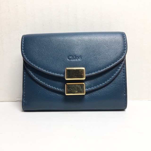 最大62％オフ！ 新品同様‼️ クロエ Chloe ジョージア 財布 二つ折り