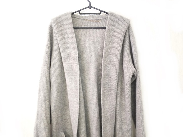 格安人気 ミラオーウェン Mila Owen コート サイズ1 S レディース グレー ニット 冬物 2227 激安の Kozmetika Feniks Si