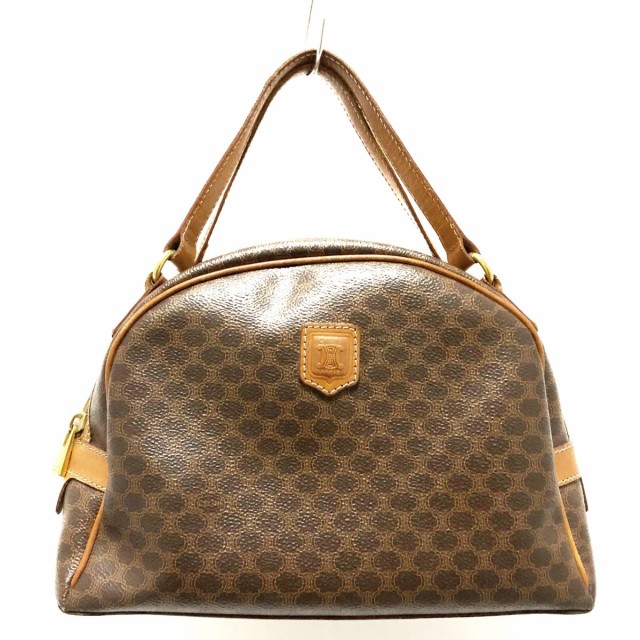 セリーヌ CELINE ハンドバッグ レディース 美品 マカダム柄 ダーク ...