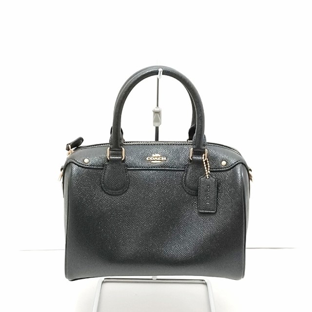 コーチ COACH ハンドバッグ レディース 美品 - F57521 黒 レザー【】20220422