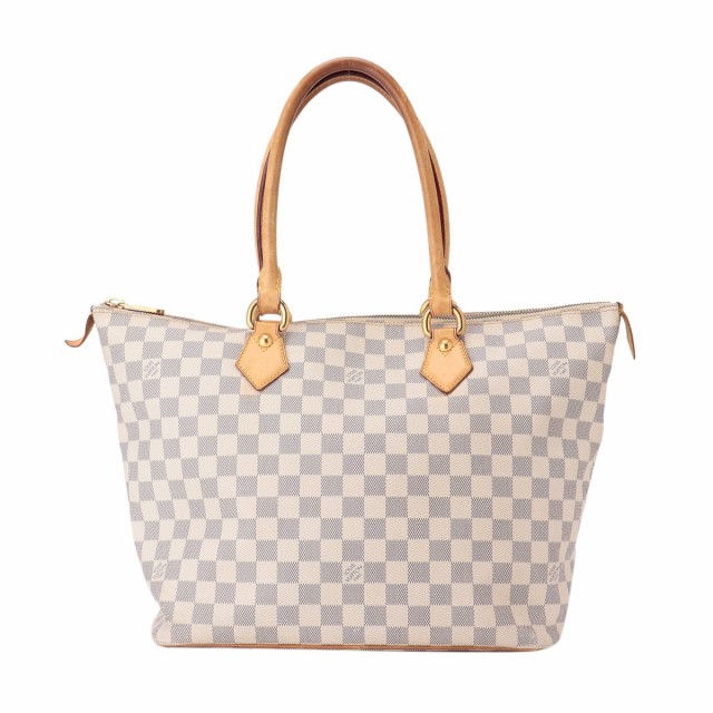 ルイヴィトン LOUIS VUITTON ハンドバッグ ダミエ レディース サレヤMM N51185 アズール ダミエキャンバス【中古】20220629