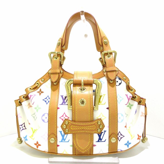 ルイヴィトン LOUIS VUITTON ハンドバッグ モノグラムマルチカラー レディース テダGM M92347 ブロン【中古】20220610