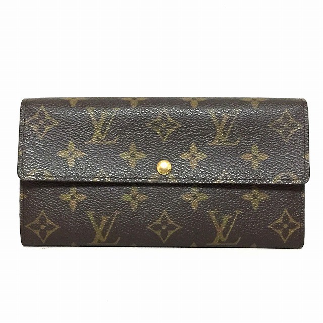 ルイヴィトン LOUIS VUITTON 長財布 モノグラム レディース ポルトフォイユサラ M61734 - モノグラム･キャンバス【中古】20220705