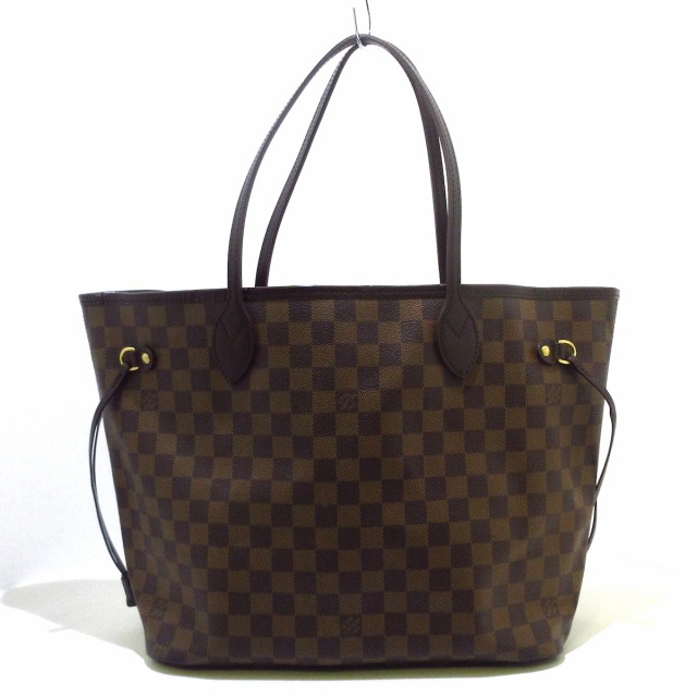 ルイヴィトン LOUIS VUITTON トートバッグ ダミエ レディース ネヴァーフルMM N51105 エベヌ ダミエ･キャンバス【中古】20220718