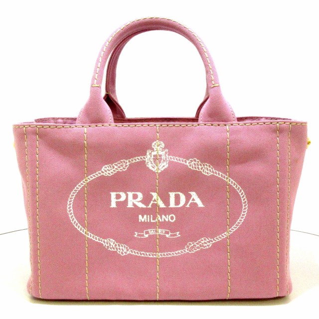 在庫有り プラダ Prada トートバッグ レディース 美品 Canapa 1bg439 ピンク キャンバス23 ペア販売 バッグ 財布 ファッション小物 バッグ Www Cepgl Org