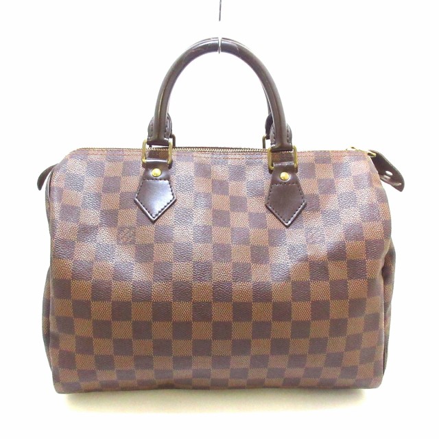 ルイヴィトン LOUIS VUITTON ハンドバッグ ダミエ レディース スピーディ30 N41531 エベヌ ダミエ･キャンバス【中古】20220605