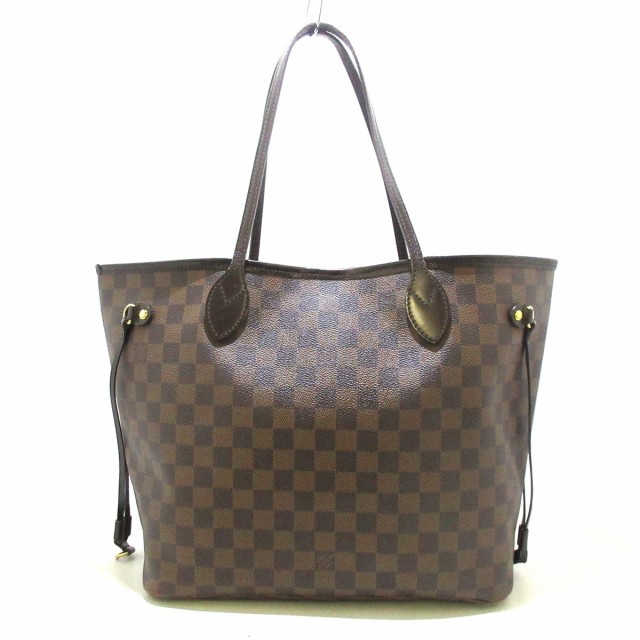 ルイヴィトン LOUIS VUITTON トートバッグ ダミエ レディース ネヴァーフルMM N51105 エベヌ ダミエ･キャンバス【中古】20220707